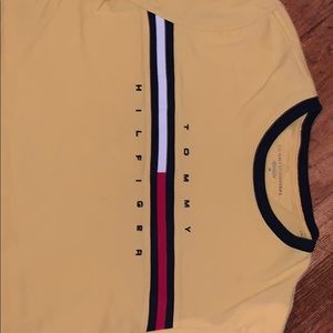 Yellow Tommy Hilfiger T-shirt